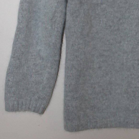 Angora/Wool blend Cowl Neck Sweater - Picture 2 of 4